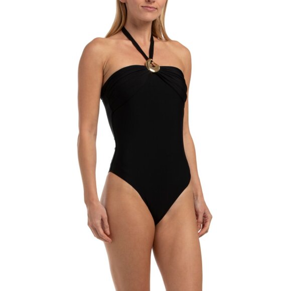 PQ SWIM Black Made In Colombia Eliza One-piece Swimsuit - Picture 1 of 2